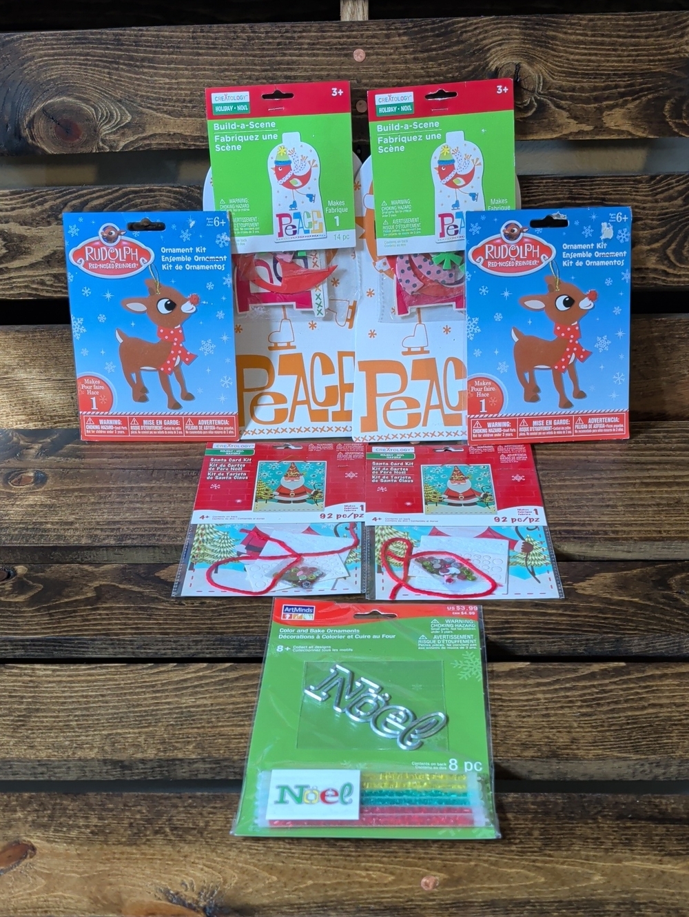 Family or Kids Christmas Craft Activity Set or Bundle